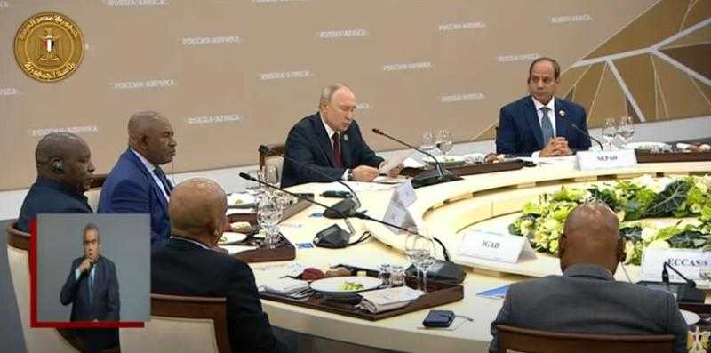 شاهد.. كلمة قوية لـ بوتين عن الأمن الغذائي لإفريقيا