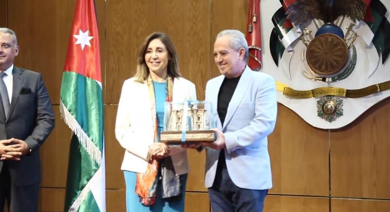 وزيرة الثقافة في مهرجان جرش