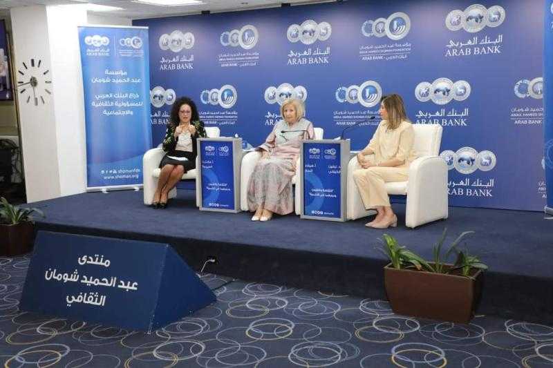 نيفين الكيلاني: «إحدى خطوات الحفاظ على التراث تتمثل في ربطه بالاقتصاد.. وهويتنا العربية تتعرض لهجمة شرسة»