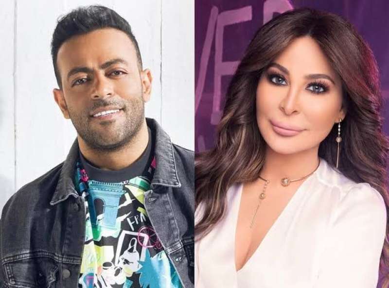 إليسا وتامر عاشور 