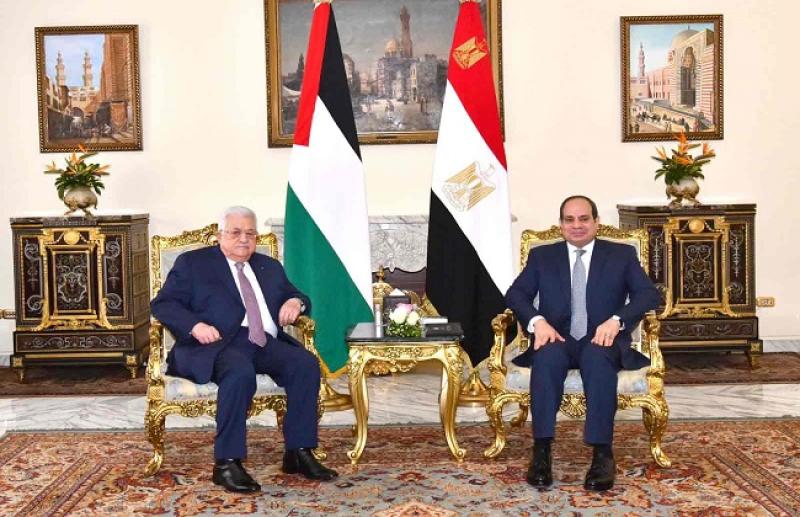 السيسي وأبو مازن