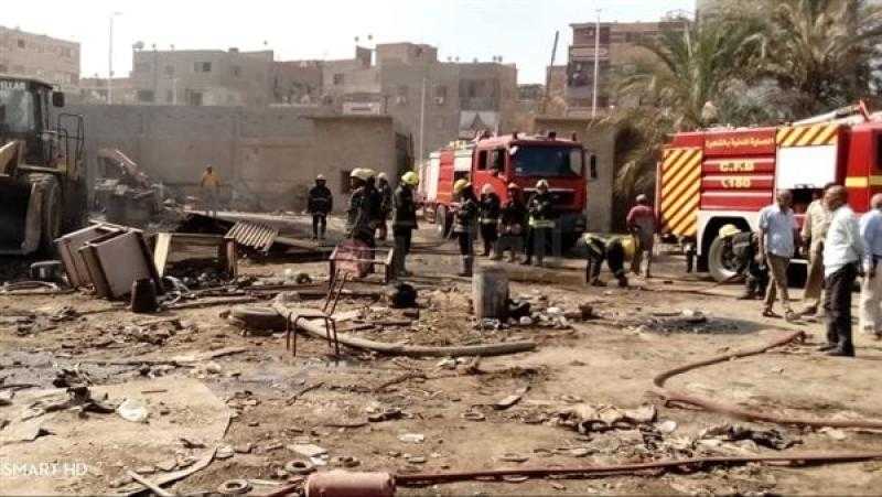 إخماد حريق مخلفات بحدائق أكتوبر «بدون إصابات»