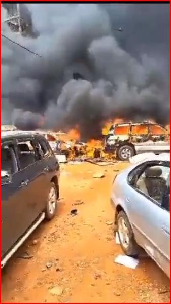 جانب من الحادث 