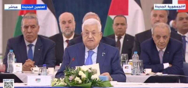 الرئيس الفلسطيني: حكومة إسرائيل تدمر ما تبقى من آمال لتحقيق السلام والاستقرار