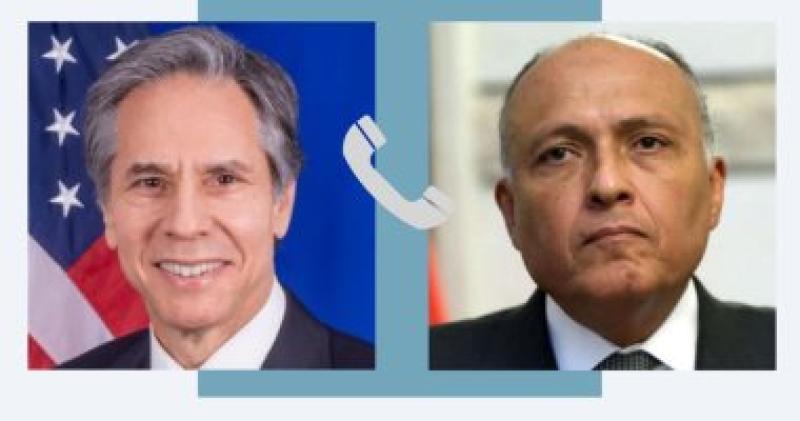 سامح شكري ونظيره الأمريكي