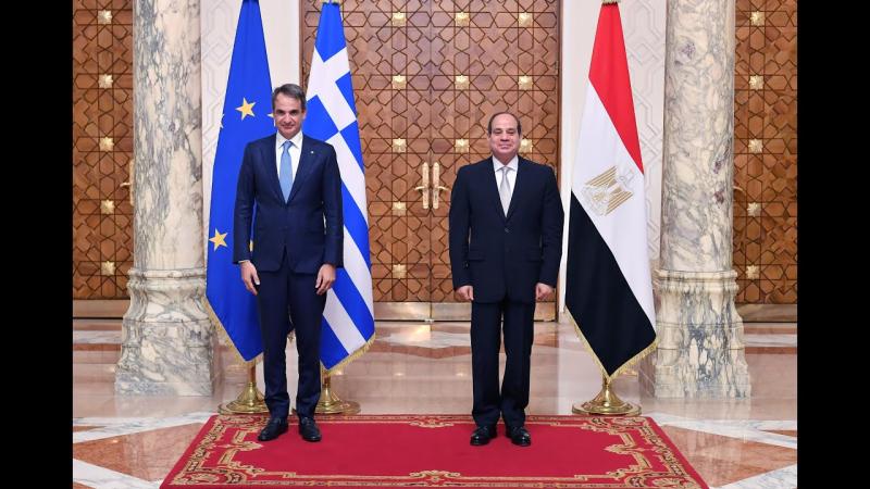 الرئيس السيسي ورئيس وزراء اليونان
