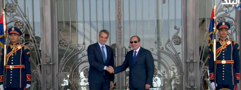 السيسي ورئيس وزراء اليونان