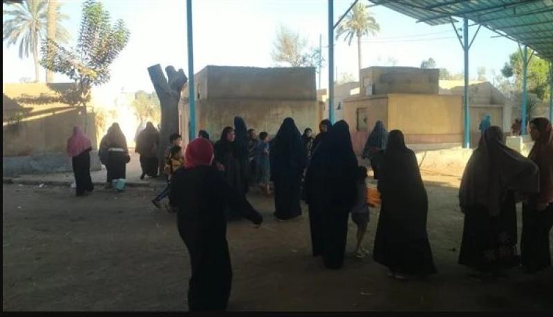 التصريح بدفن جثمان السيدة المقتولة على يد عاطل في المنوفية