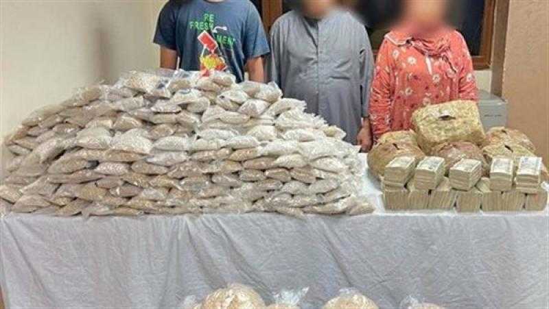 ضبط تشكيل عصابي بحوزته مواد مخدرة بقيمة 2 مليون جنيه بدمياط