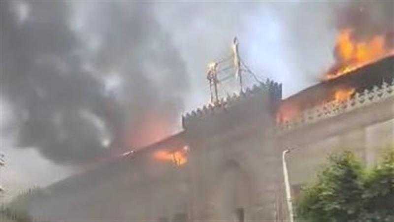 النيابة: «21 مكتبًا أكلتها النيران في حريق وزارة الأوقاف»