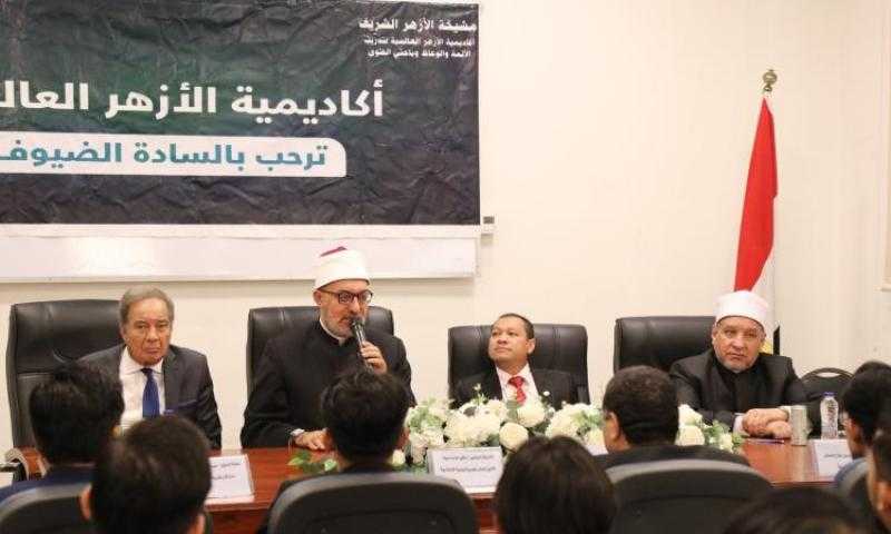 أمين البحوث الإسلامية يؤكد عمق العلاقات بين الأزهر الشريف وماليزيا