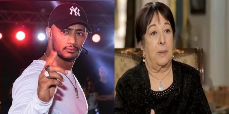 سميرة عبد العزيز ومحمد رمضان 