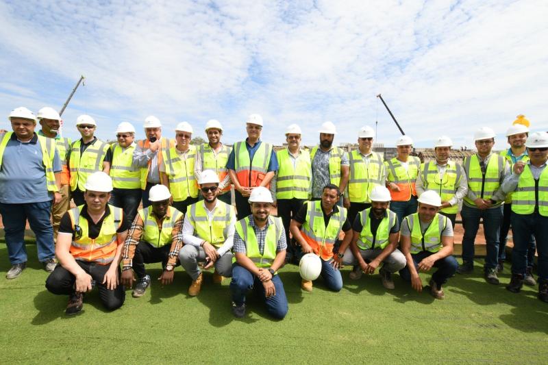 وزير الإسكان يتفقد سير العمل بمشروع سد ومحطة ”جوليوس نيريرى” الكهرومائية على نهر روفيجى بتنزانيا