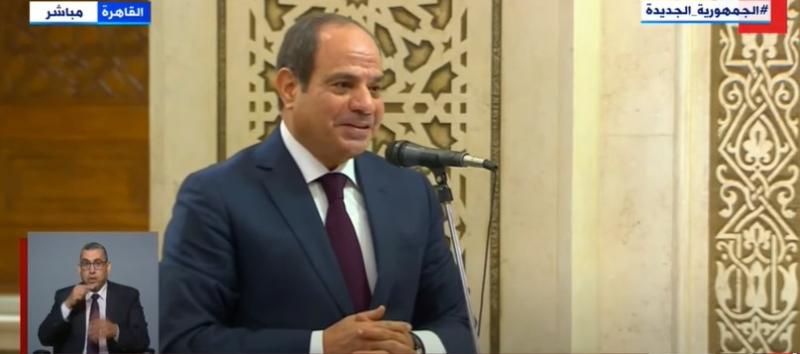 السيسي عن تطوير الأضرحة: «غيرنا الواقع الصعب».. فيديو