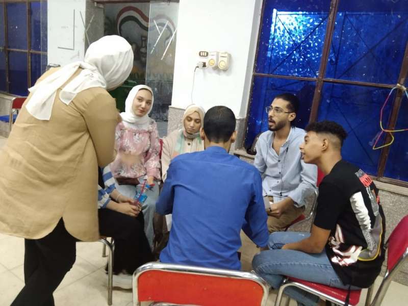 الشباب والرياضة تنفذ فعاليات مبادرة ”حدودنا نبضنا” بمركز شباب الخارجة بمحافظة الوادي الجديد
