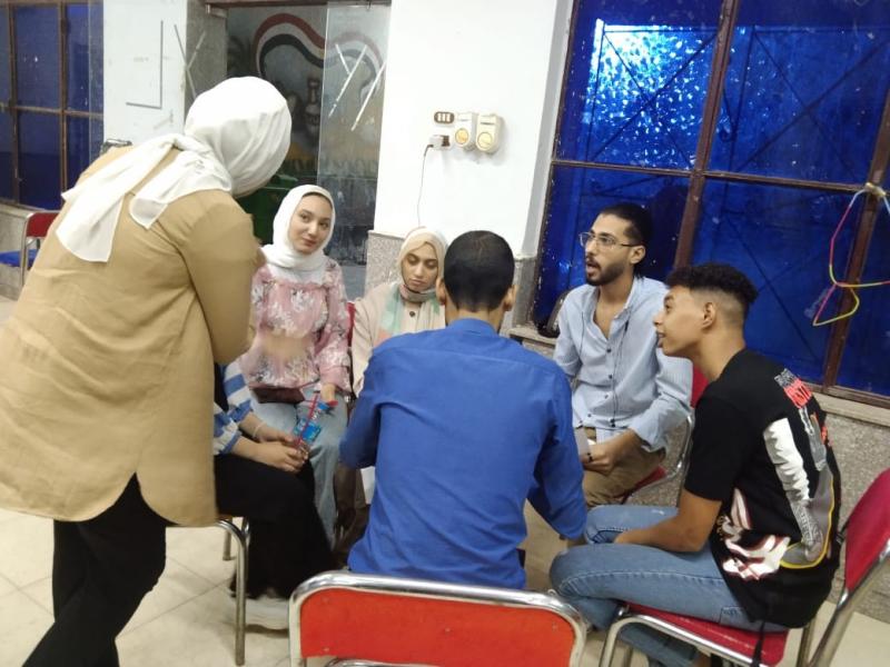 الشباب والرياضة تنفذ فعاليات مبادرة ”حدودنا نبضنا” بمركز شباب الخارجة بالوادي الجديد