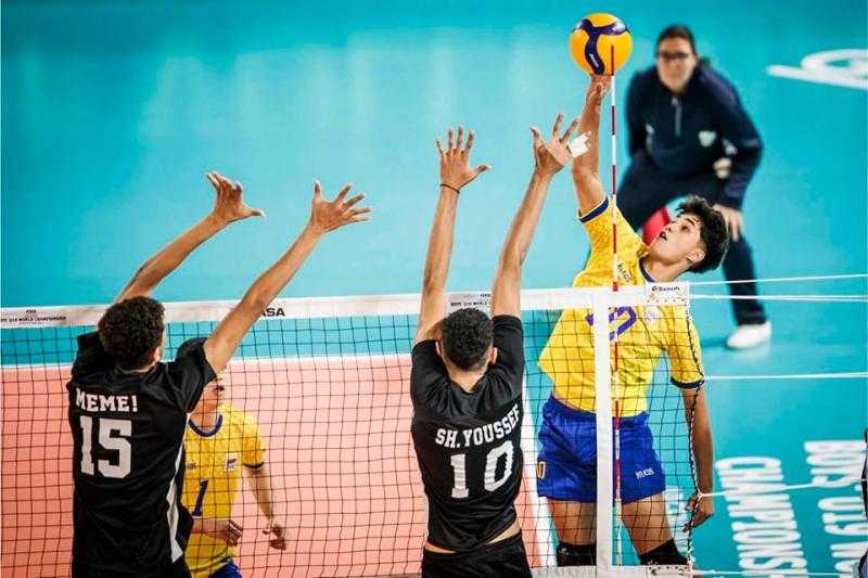 كرة الطائرة .. منتخب مصر للناشئين يفوز على كولومبيا ويتأهل لربع نهائي بطولة العالم