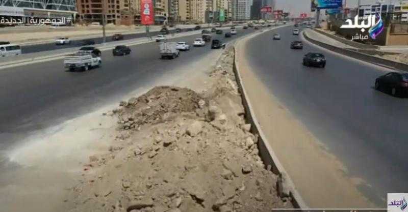 أحمد موسى عن مخلفات البناء على الدائري: «البلد بتطور وناس عمالة تهد»