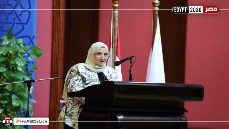 الدكتور إلهام محمد شاهين مساعد الأمين العام لمجمع البحوث الإسلامية لشئون الواعظات