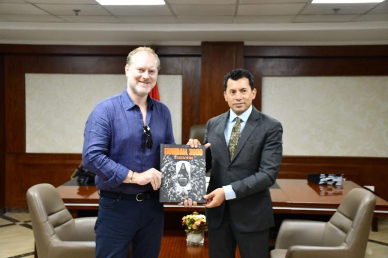 وزير الرياضة يبحث استعدادت استضافة مصر «رالي Gumball3000» الدولي