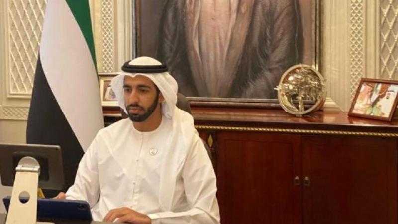 وزير الدولة الإماراتي شخبوط بن نهيان يلتقي قيس سعيّد في تونس