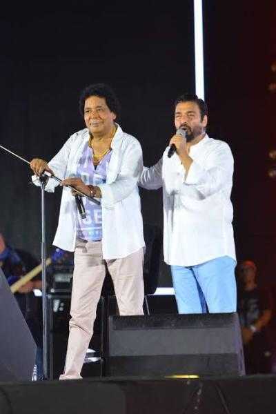 غدا.. عرض حفلة حميد الشاعري ومحمد منير بمهرجان العلمين على شاشة ”‏ON”‏