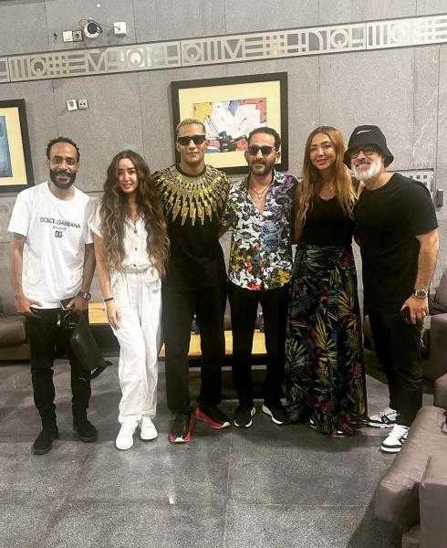 سبب تجمع أحمد حلمي ومحمد رمضان وهنا الزاهد في السعودية