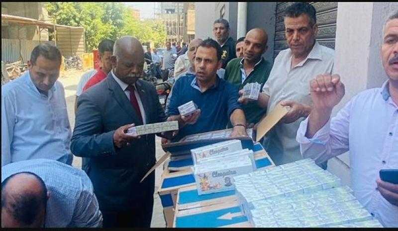 ضبط 180 ألف علبة سجائر متنوعة داخل مخزن بالوايلي