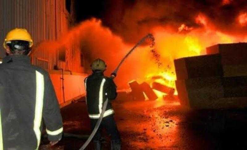 حريق في مستودع قرب مقر رئاسي بروسيا