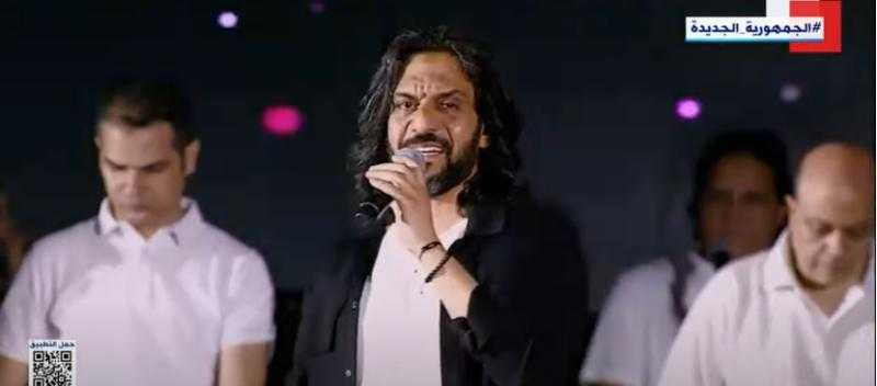 شاهد., إقبال جماهيري كبير على حفل بهاء سلطان في مهرجان العلمين