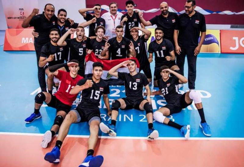 منتخب مصر  للطائرة 19 عامًا