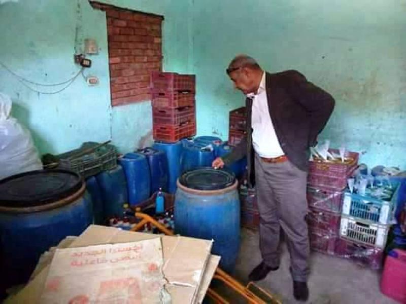 ضبط مستريح المنظفات في الغربية