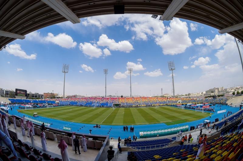 شاهد| أجواء ملعب الملك فهد قبل نهائي البطولة العربية بين النصر والهلال
