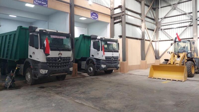 محطة تجميع المخلفات في غمرة