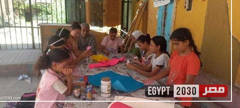 تشكيلات فنية بالفوم وعروض للأطفال بثقافة قنا ضمن المبادرة الصيفية