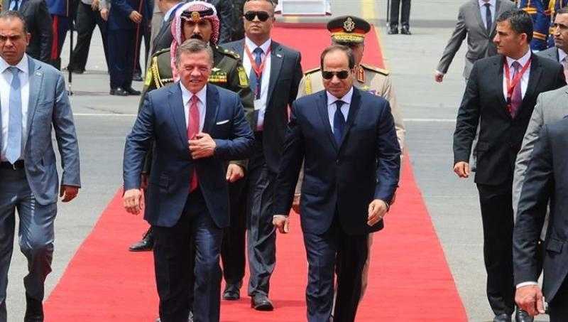 اليوم.. السيسي يستقبل ملك الأردن بمطار العلمين الدولي