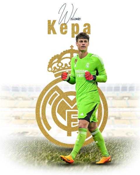 رسميًا.. ريال مدريد يعلن تعاقده مع أريزابالاجا حارس تشيلسي