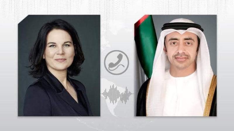 وزيرا خارجية الإمارات وألمانيا يبحثان هاتفيا علاقات الصداقة والشراكة الإستراتيجية الشاملة