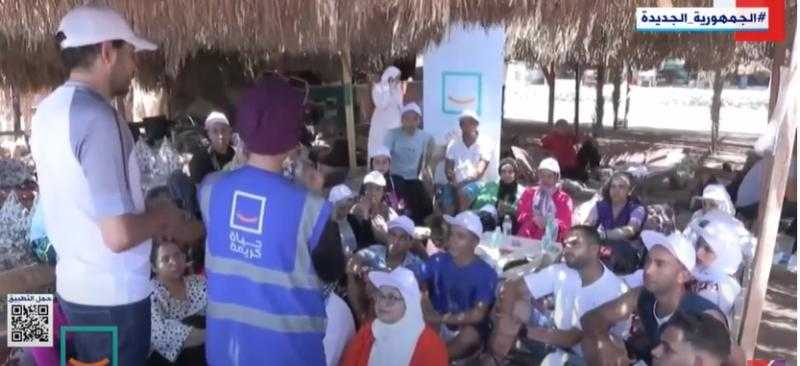 شاهد.. حياة كريمة تُطلق أول معسكراتها الشبابية في دهب