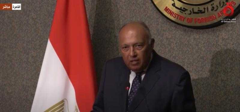 شاهد .. «شكري» يكشف ما دار باجتماع لجنة الاتصال العربية المعنية بسوريا