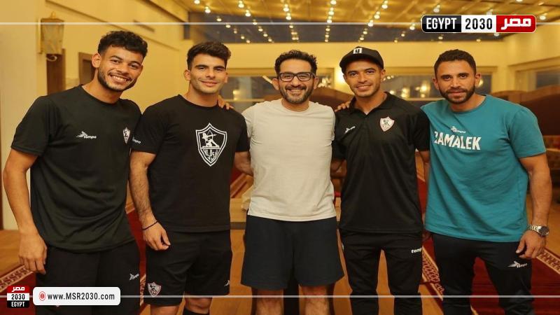 لاعبو الزمالك