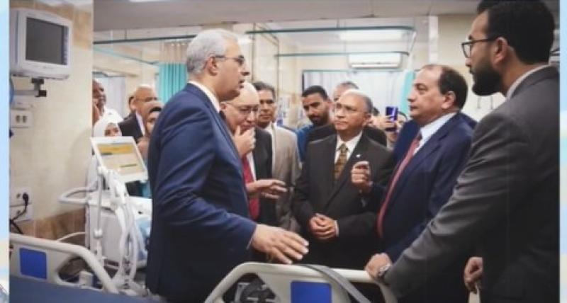 تفاصيل افتتاح أول وحدة لاستقبال حالات الحوادث بمستشفى بني سويف الجامعي.. «فيديو»