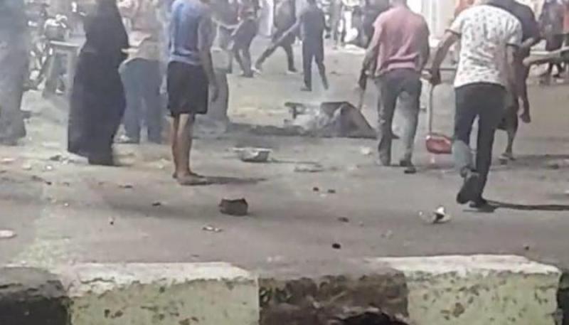 مشاجرة بالشارع