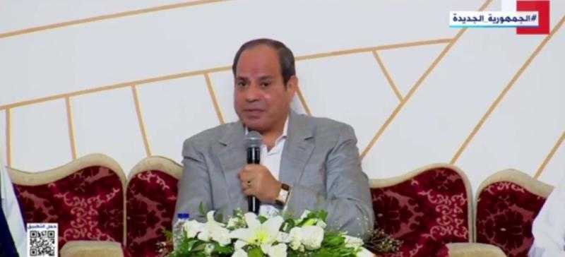 السيسي لأهالي سيوة: «من فضلكم اللي اتعمل حافظوا عليه»