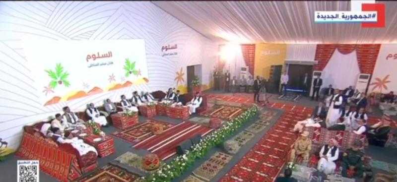 السيسي: مفيش مكان في مصر إلا وفيه شغل لصالح المواطنين