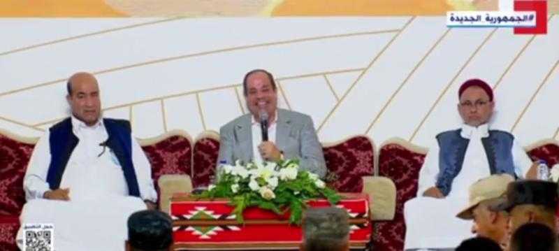 السيسي: مشروعات التطوير فى مطروح مجرد خطوة على طريق التنمية