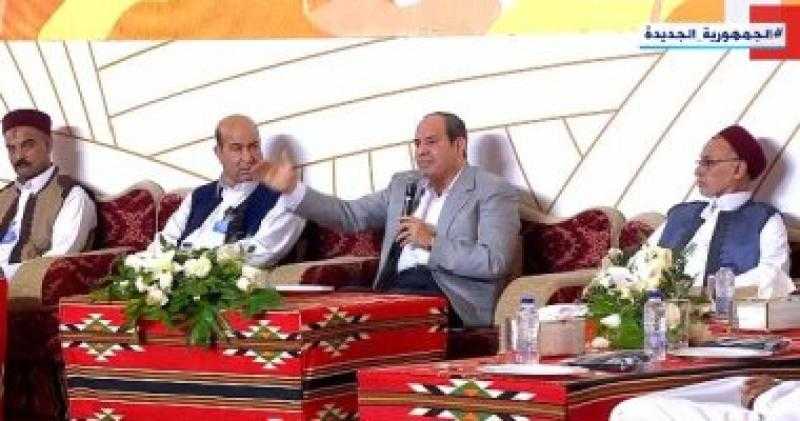 بنتكلم عن 2 مليون فدان.. السيسي: افتتاح مشروع الدلتا الجديدة قريبًا