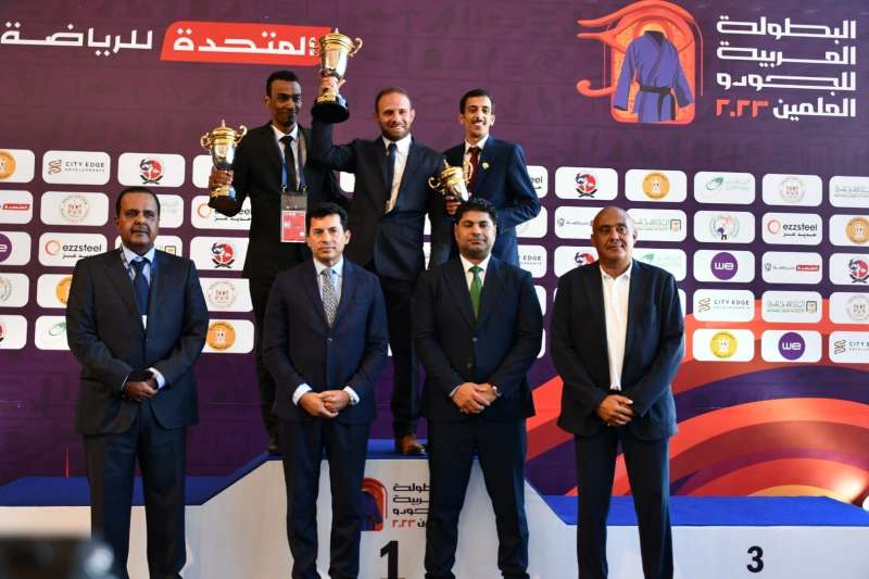 وزير الرياضة يشيد بتصدر لاعبي المشروع القومي للموهبة البطولة العربية للجودو بـ ١٩ ميدالية
