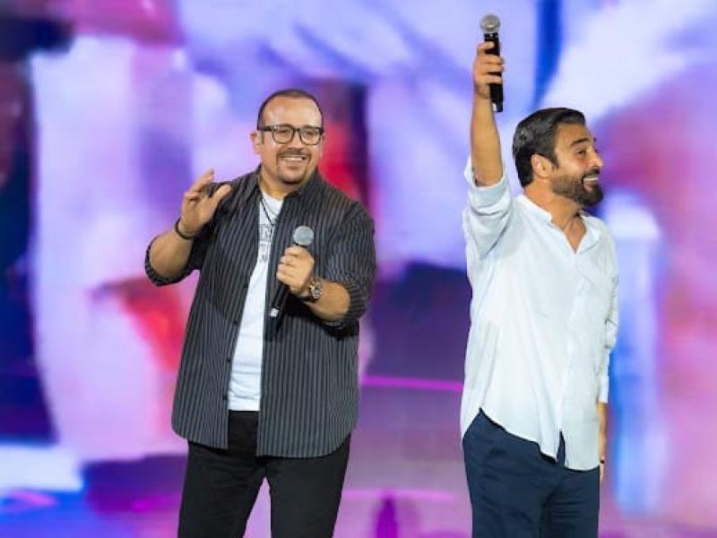 حميد الشاعري ونجوم التسعينات يشعلون حفل ”كاسيت 90” بجدة.. صور