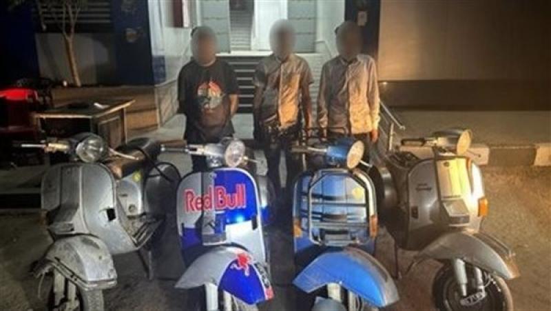 حبس تشكيل عصابي تخصص في سرقة الدراجات النارية بالقاهرة